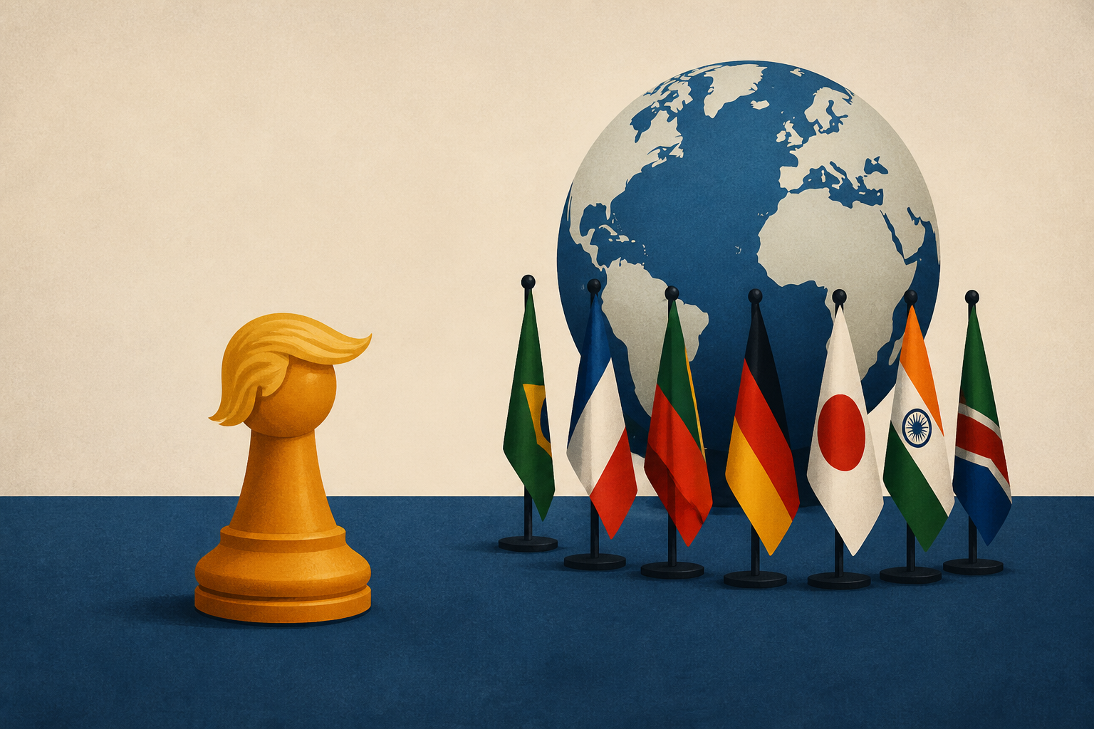‘Stumped’ Trump Faces Humiliating Defeat on World Stage
