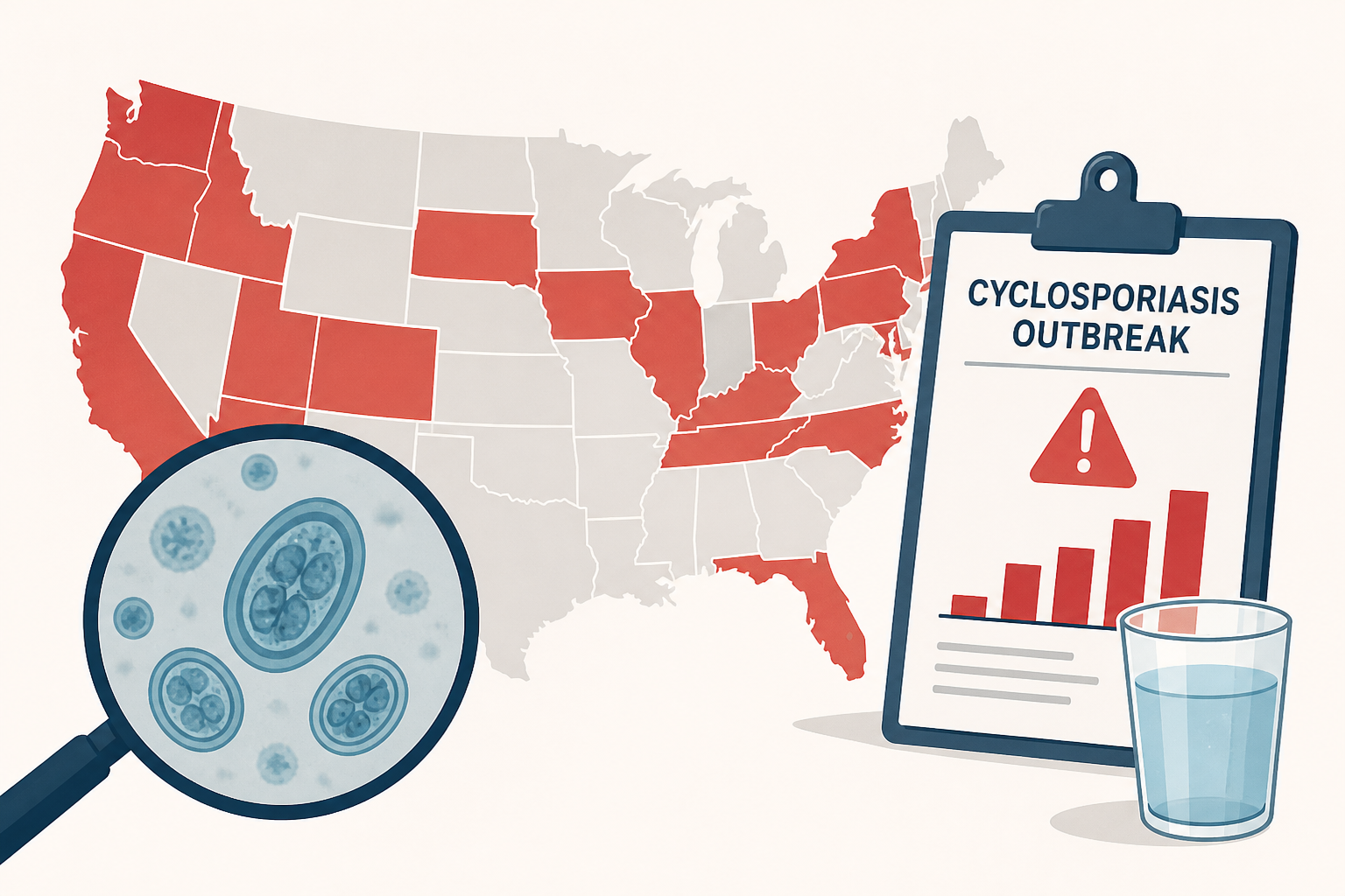 Cyclosporiasis Outbreak Has Widened To 15 States, Report Says-What To Know