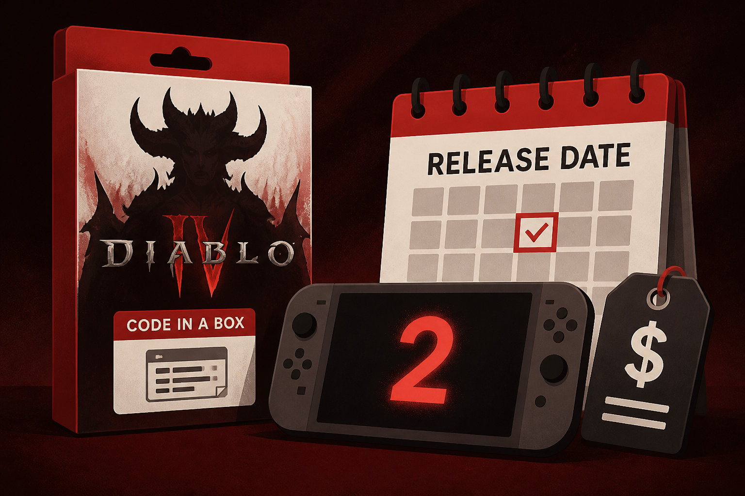 Diablo 4 Leak Reveals Nintendo Switch 2 Release Date, Price and Code-in-a-Box Physical Release