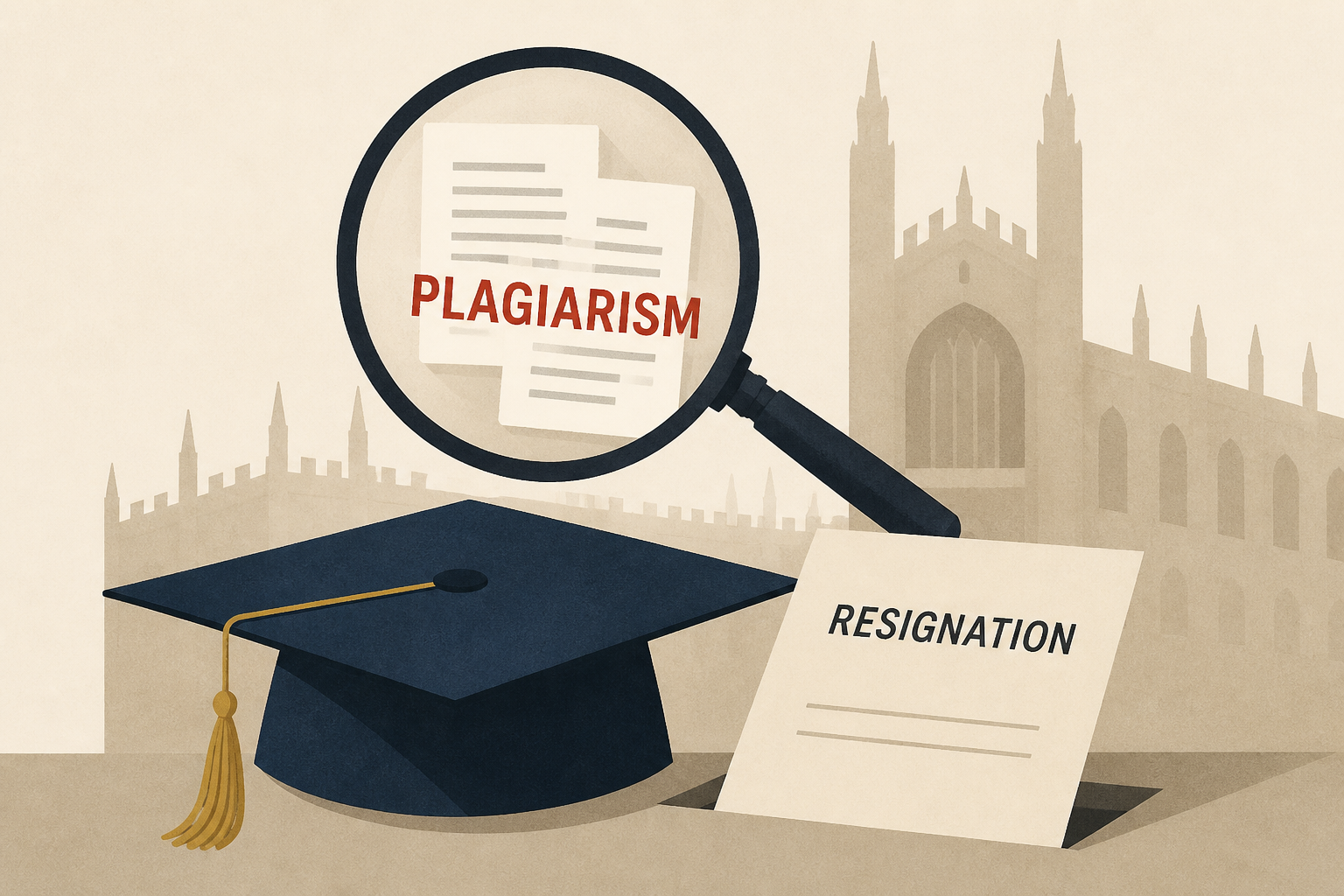 Professor at centre of plagiarism row resigns from University of Cambridge