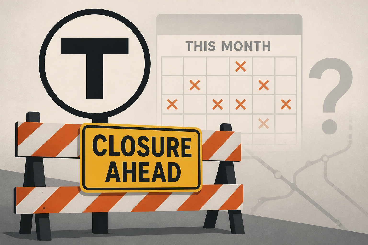 Another big MBTA closure is coming up. Why are there so many this month?