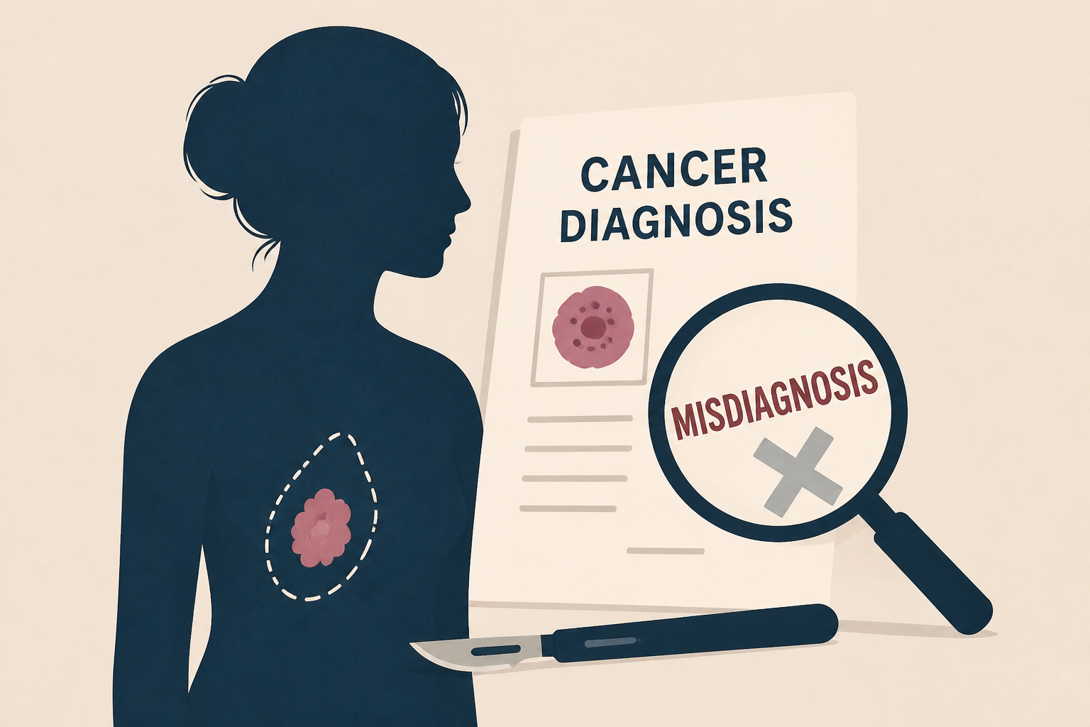 Woman says she had surgery for cancer, but it was a misdiagnosis