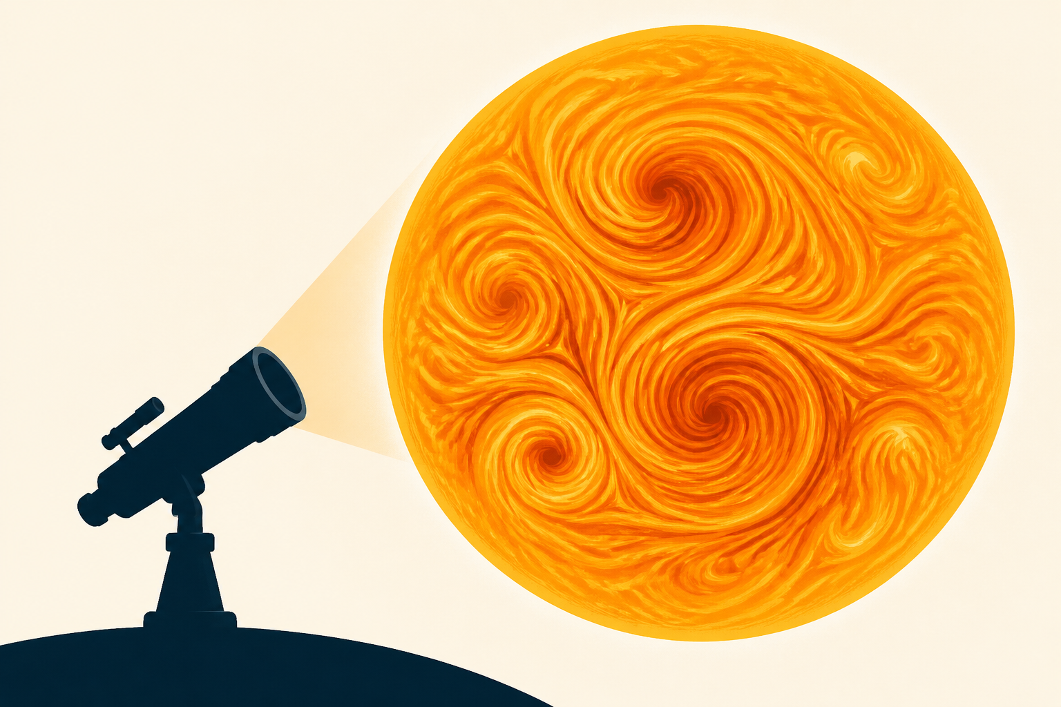 Hawaii telescope captures swirling, vortex-like patterns on sun’s surface