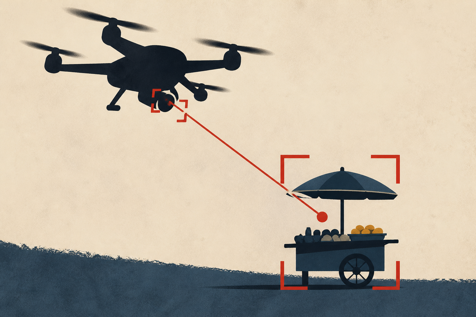 Video shows drone attacking a street vendor in Ukraine; Zelenskyy accuses Russia of human "safari"