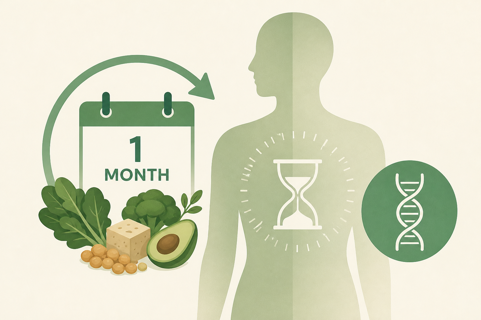 Going vegan for just a month slowed signs of aging in the body, study finds