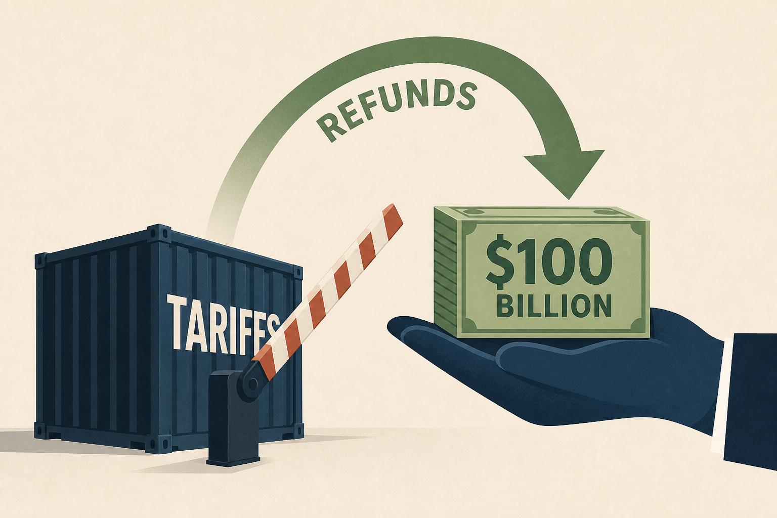 Trump administration pays out milestone $100 billion in tariff refunds