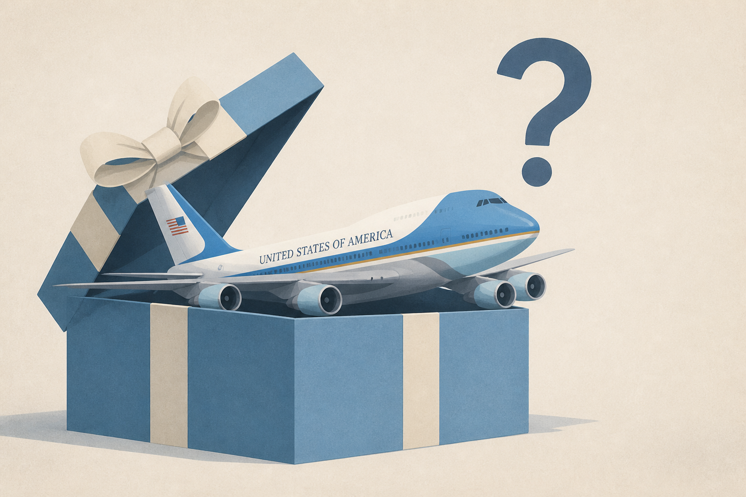 Gifted Air Force One Go? The White House Is Reportedly Unsure