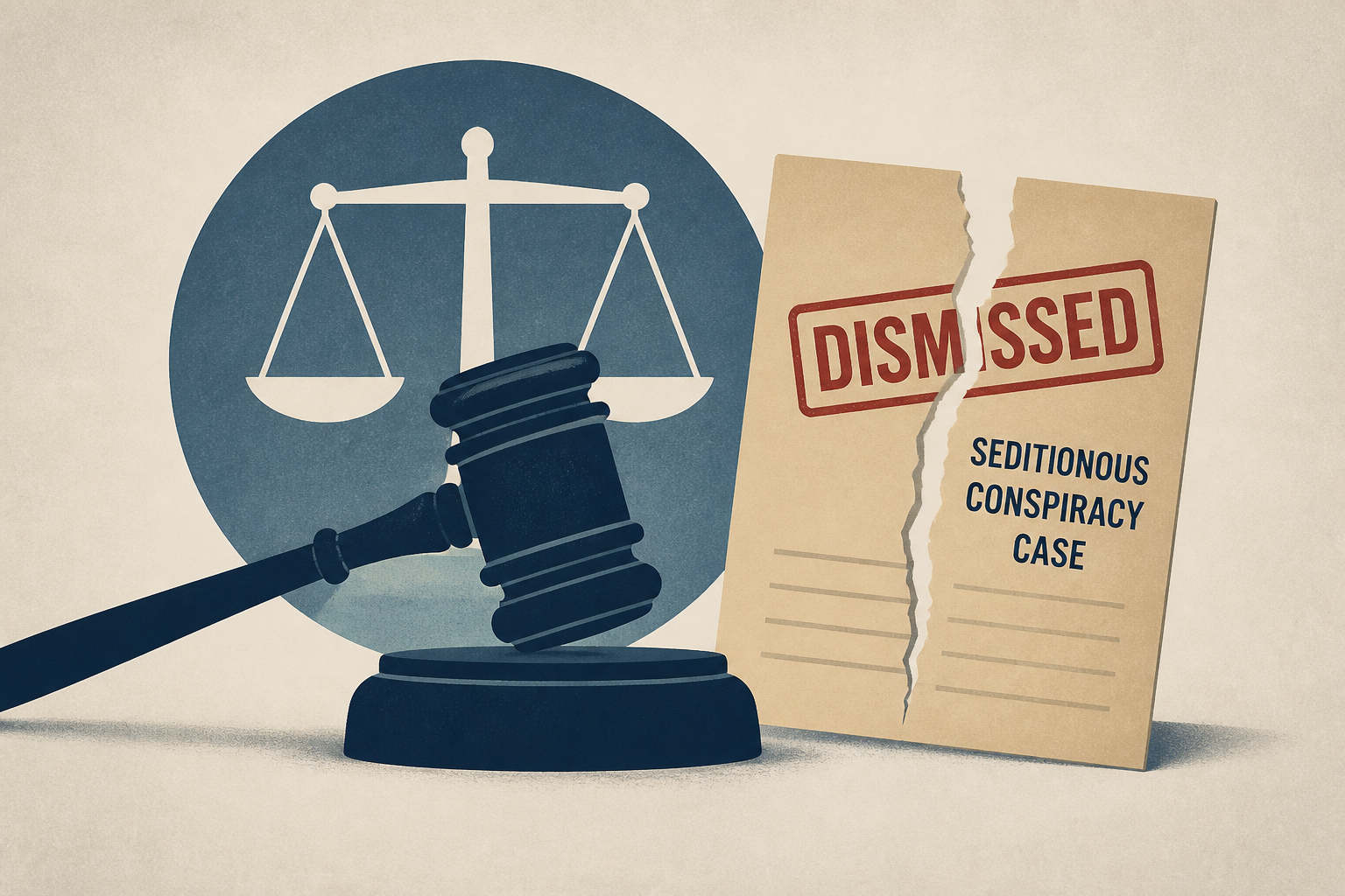Judge criticizes Trump's Justice Department as he says he has no choice but to dismiss Jan. 6 seditious conspiracy case