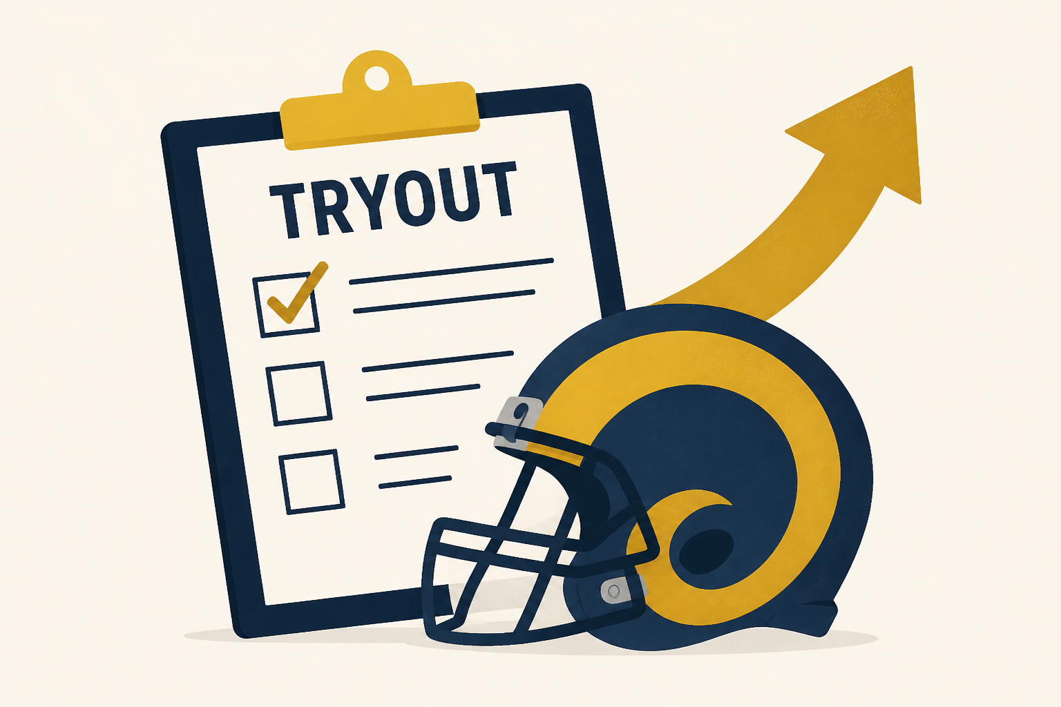 Sean McVay on Aaron Donald's tryout: I think he could make the team