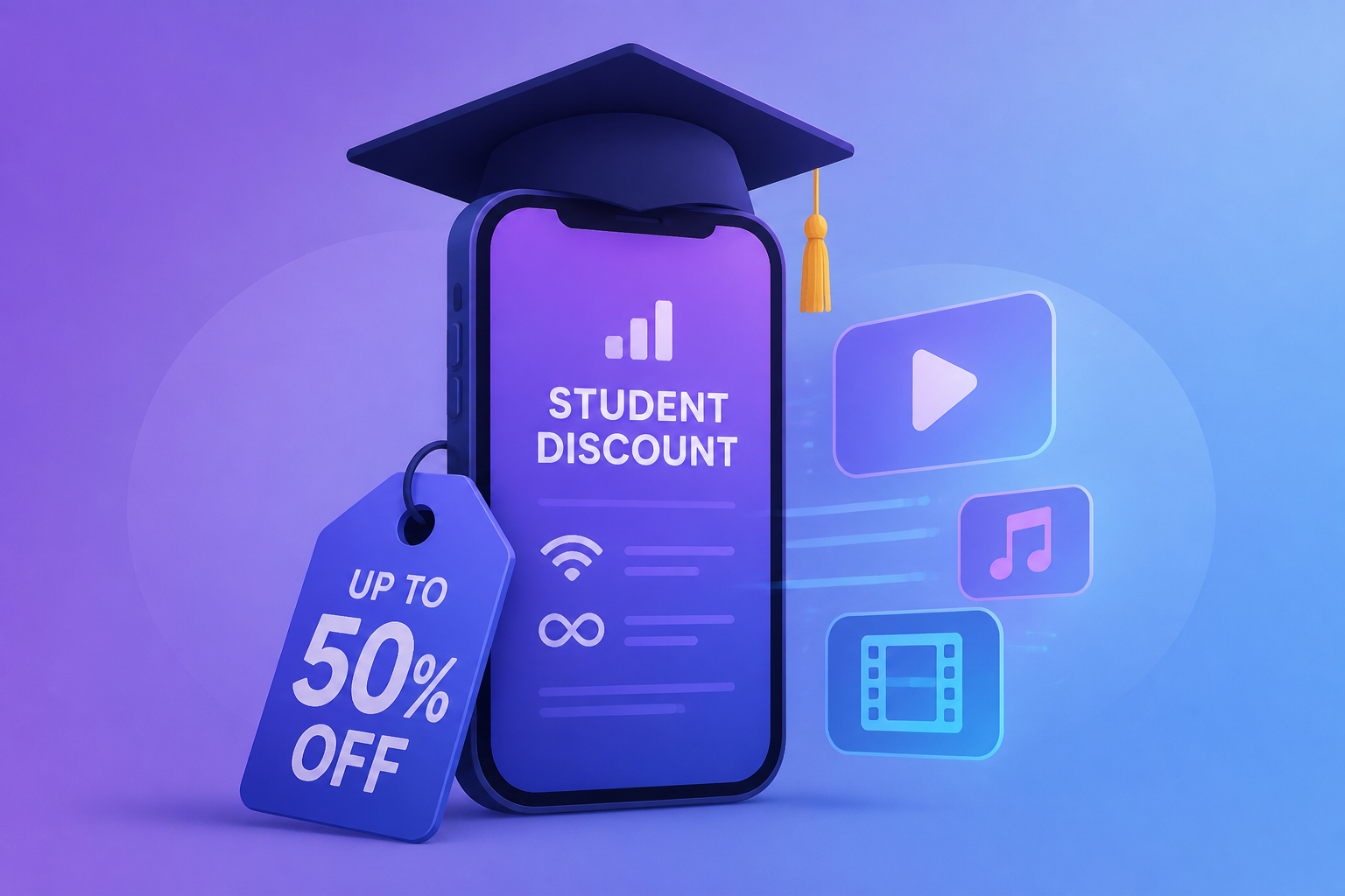 Mobile Announces Massive Student Discounts on Wireless Plans That Come With Streaming Services