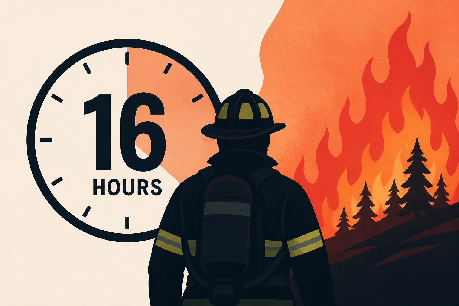 Firefighters are working 16-hour shifts as they battle the Spokane Complex Fire