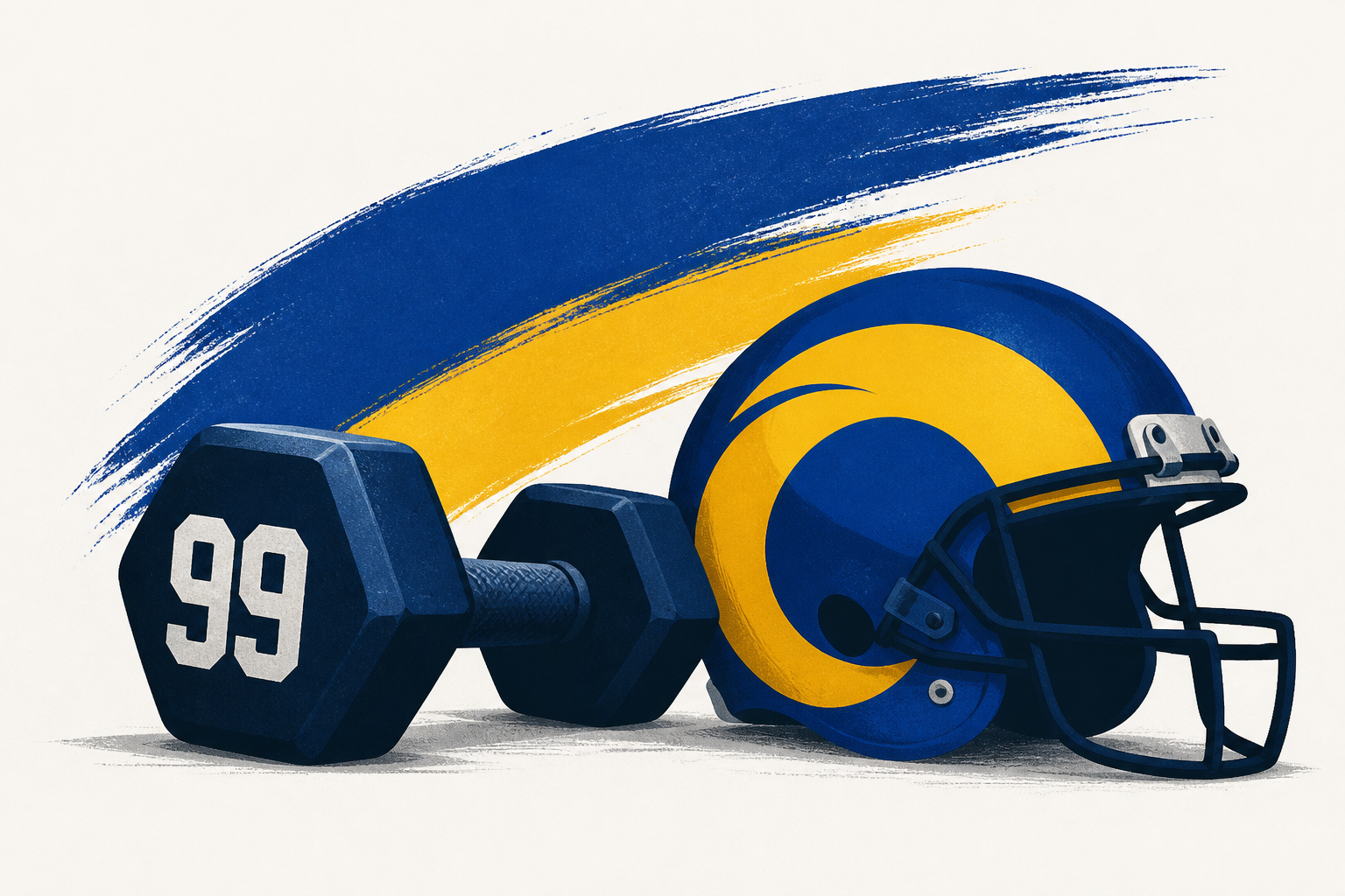 Aaron Donald logs official workout with the Rams