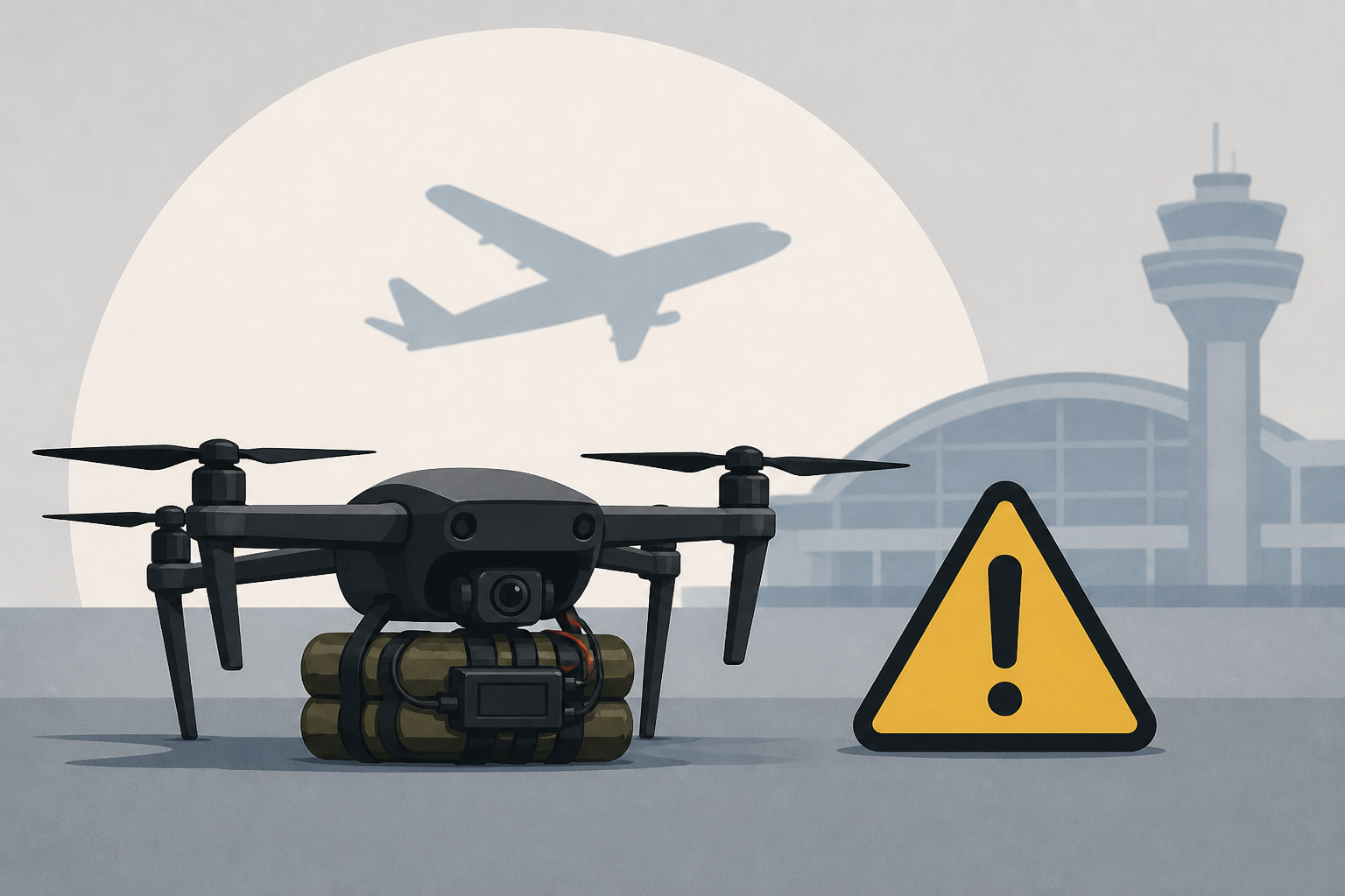 Drone with explosives found at German airport : NPR