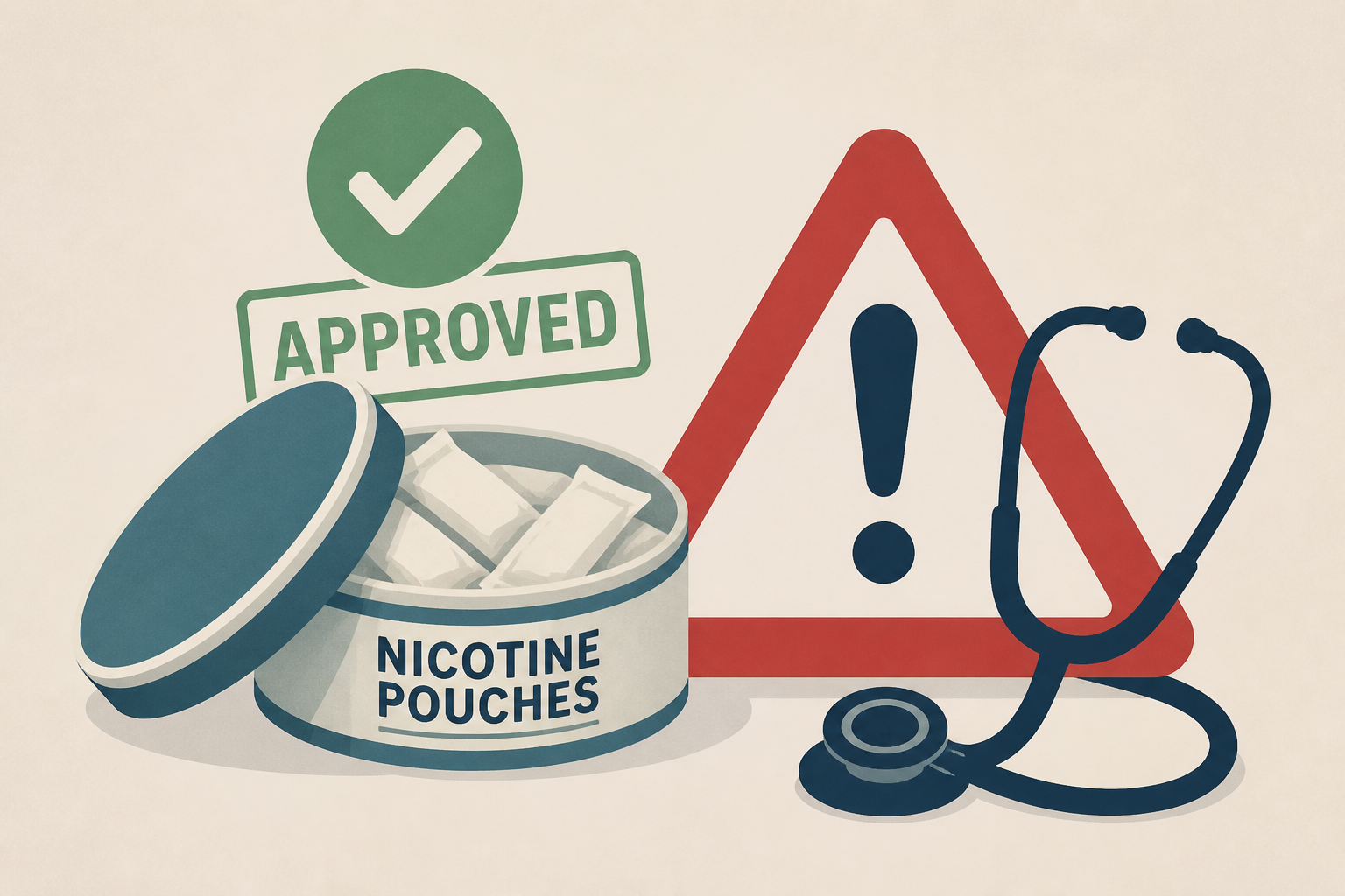 As FDA approves new marketing for nicotine pouches, some doctors sound alarms