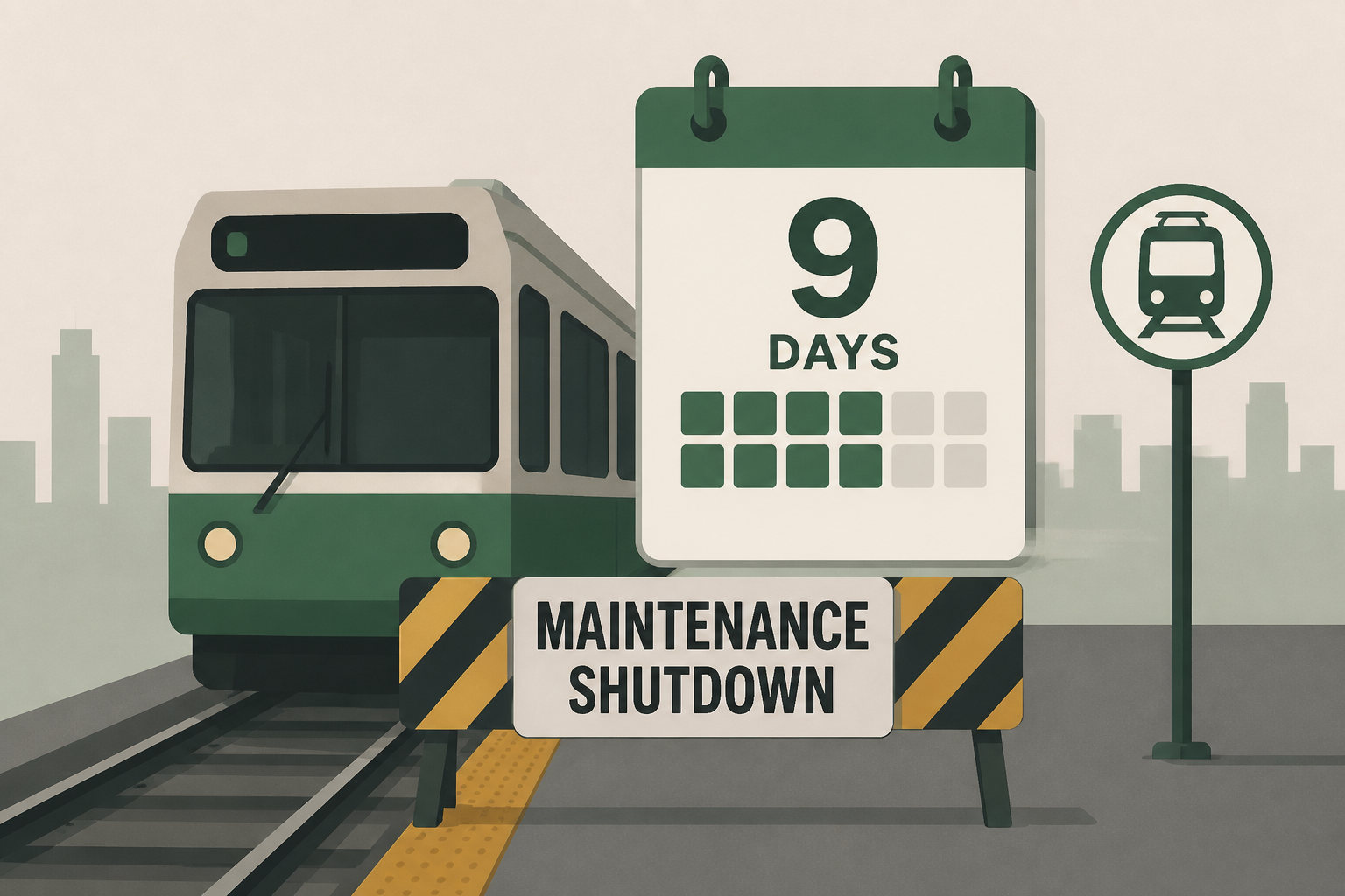 MBTA to shut down central Green Line for 9 days for maintenance