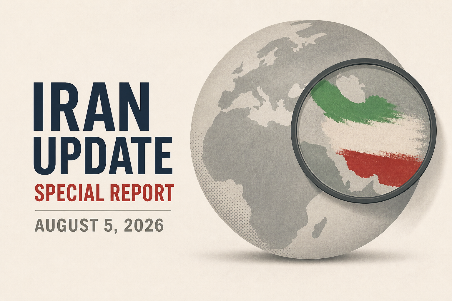 Iran Update Special Report, August 5, 2026