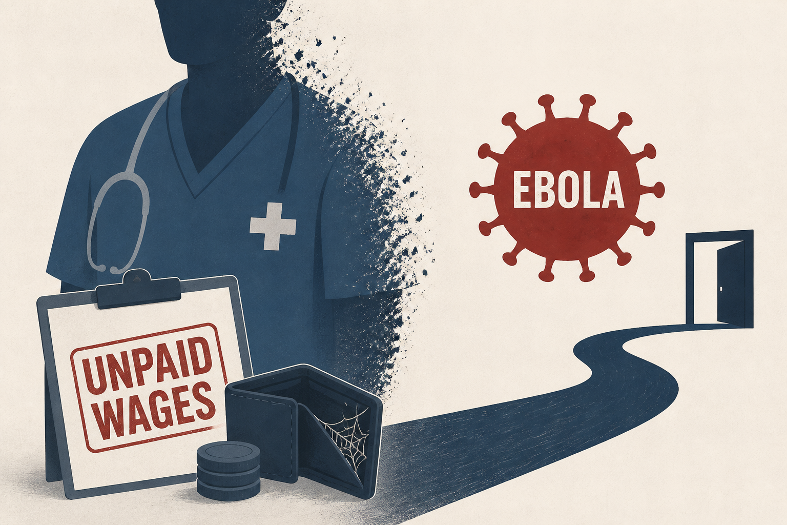 Unpaid wages and deadly risk: Why health workers are threatening to abandon the Ebola response
