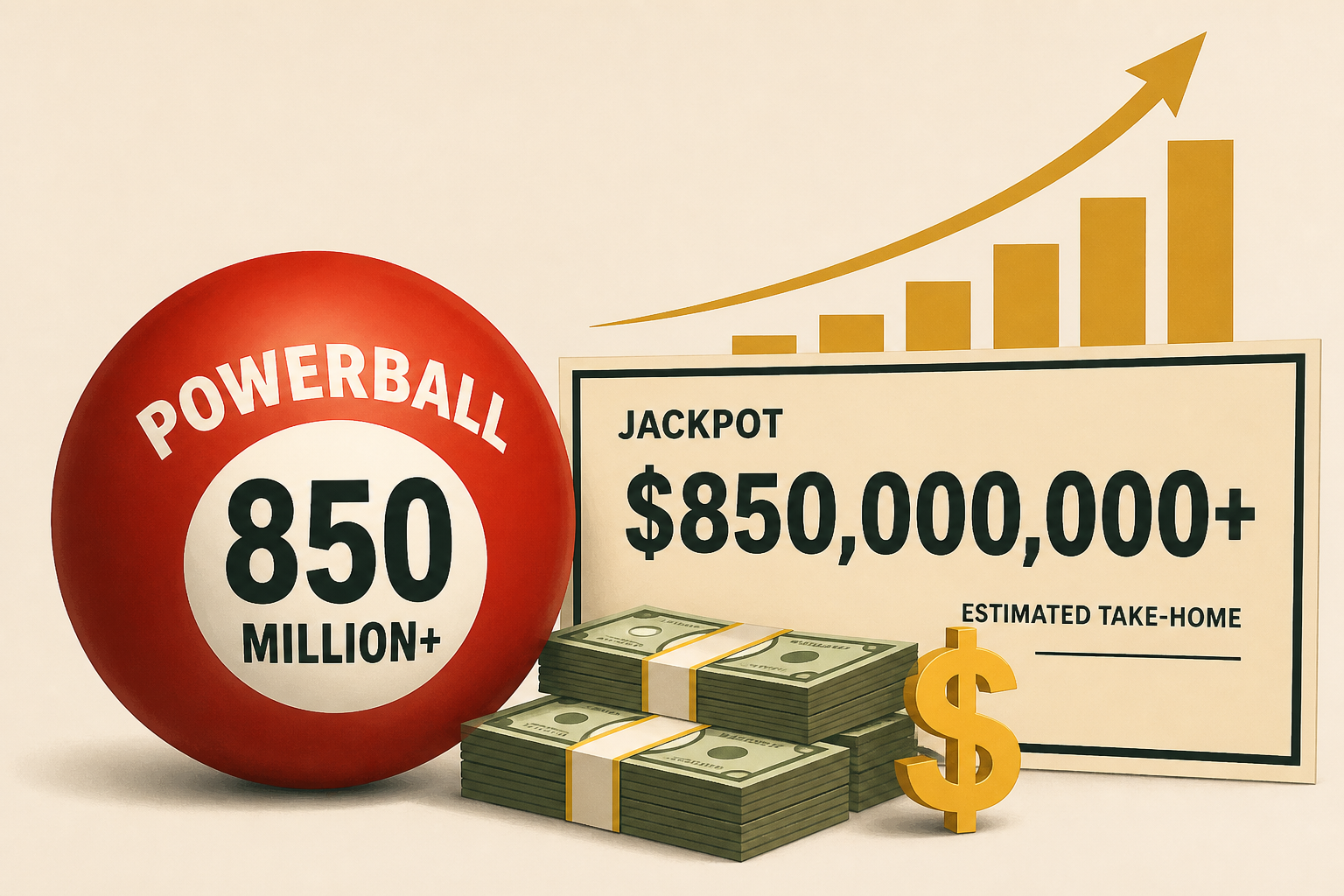 Powerball Jackpot Crosses $850 Million-Here’s What The Winner Could Take Home