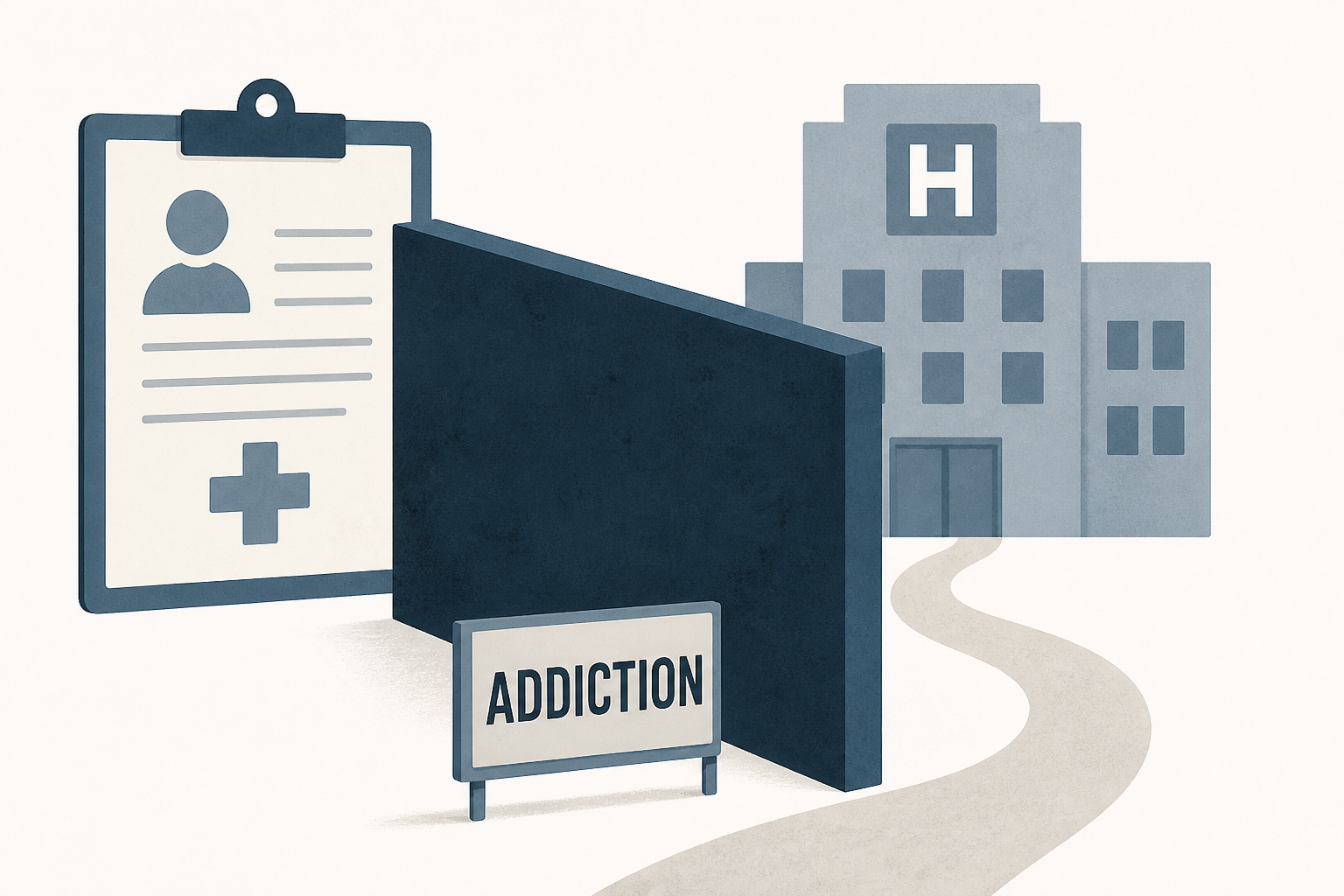 Why doctors and hospitals fail to treat patients with addiction : NPR