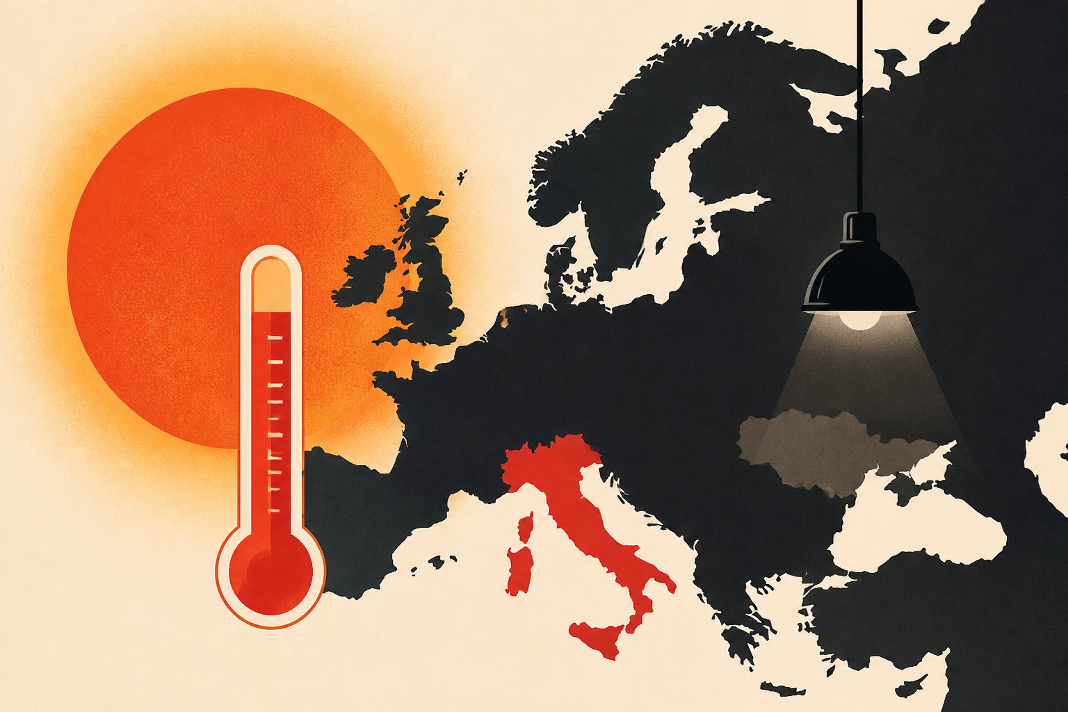 Italy on red alert, Hungary turns off the lights as Europe's heatwave takes toll