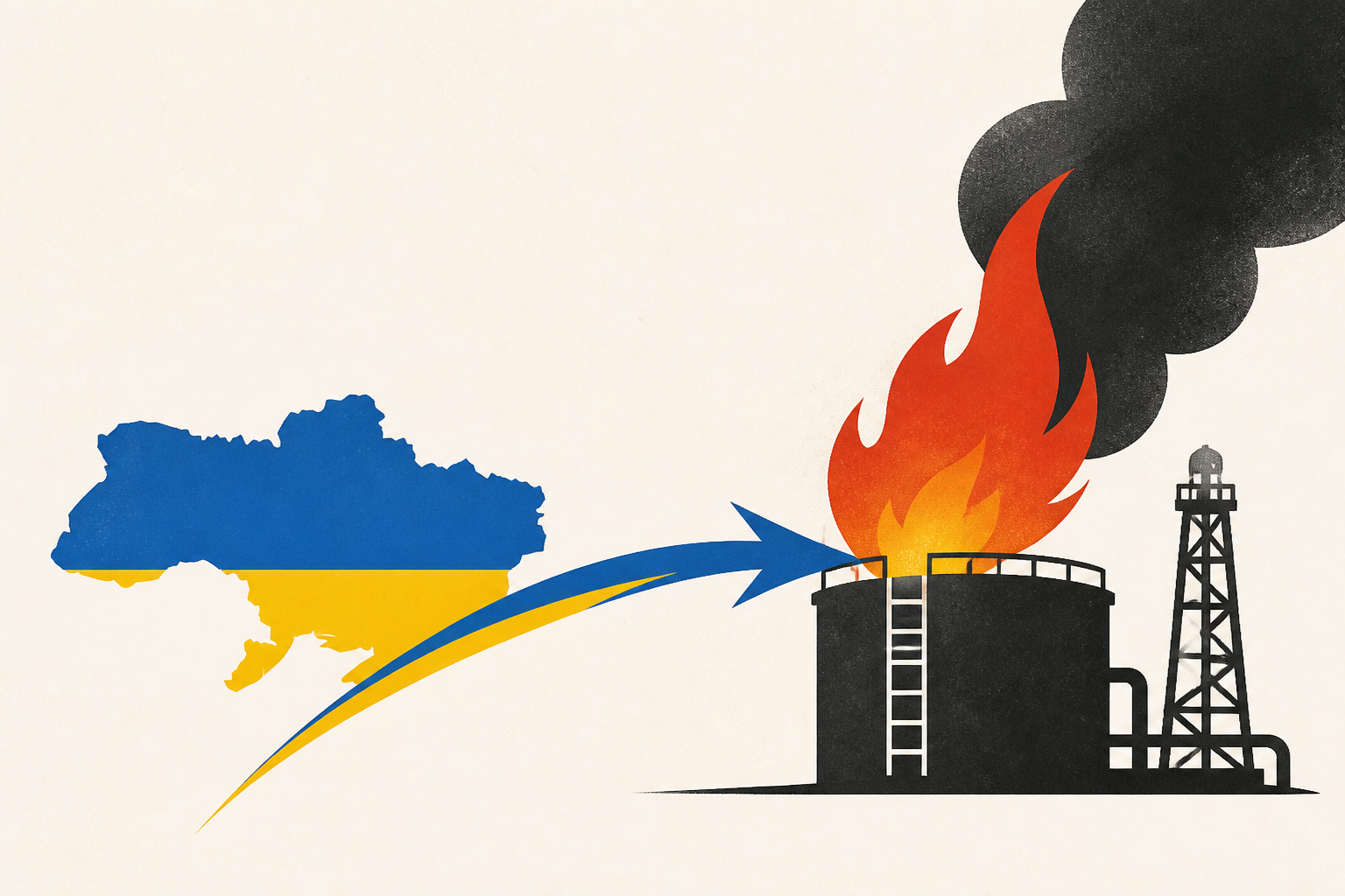 Ukraine hits Russian oil facilities, Zelenskyy says