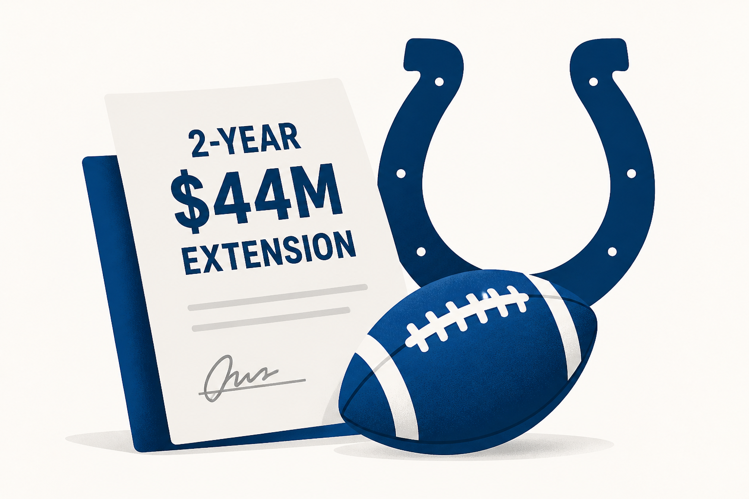 Jonathan Taylor agrees to 2-year, $44M extension with Colts