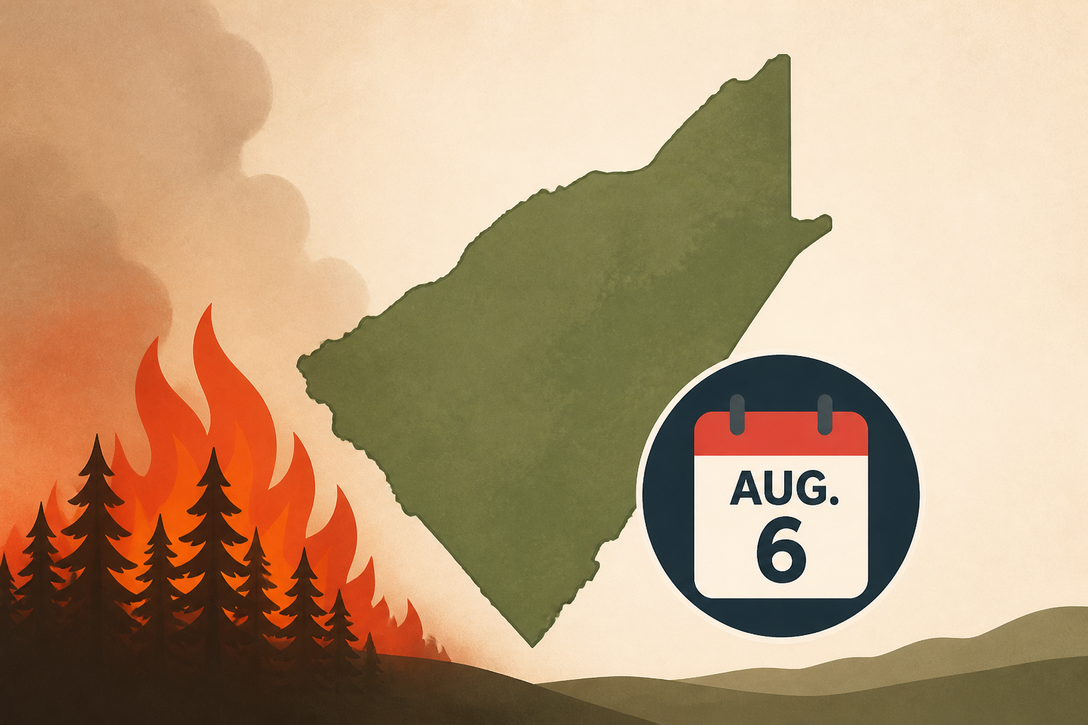Updates for Gann Fire in Calaveras County on Aug. 6