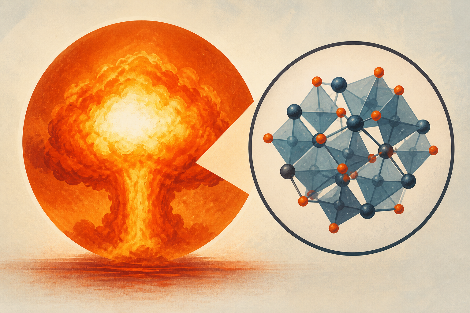 Scientists Found a Strange New Material Born in the Fireball of the Hiroshima Atomic Bomb