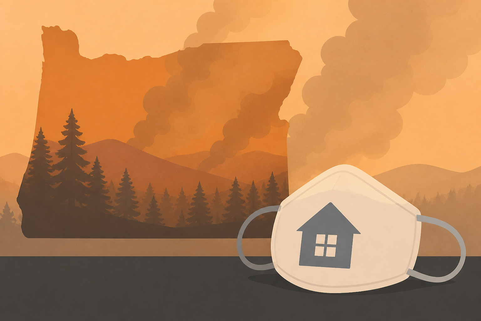 Wildfire smoke becomes a regular occurrence across Oregon, as residents learn to adapt