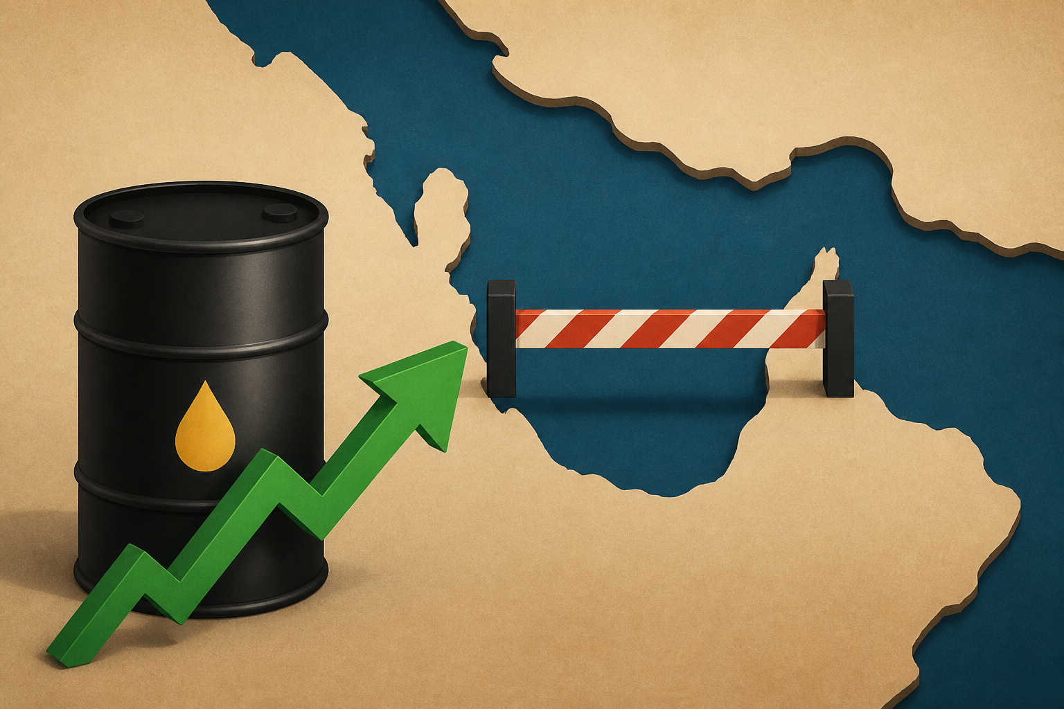 Oil jumps after Iran publishes restrictive plan for Strait of Hormuz