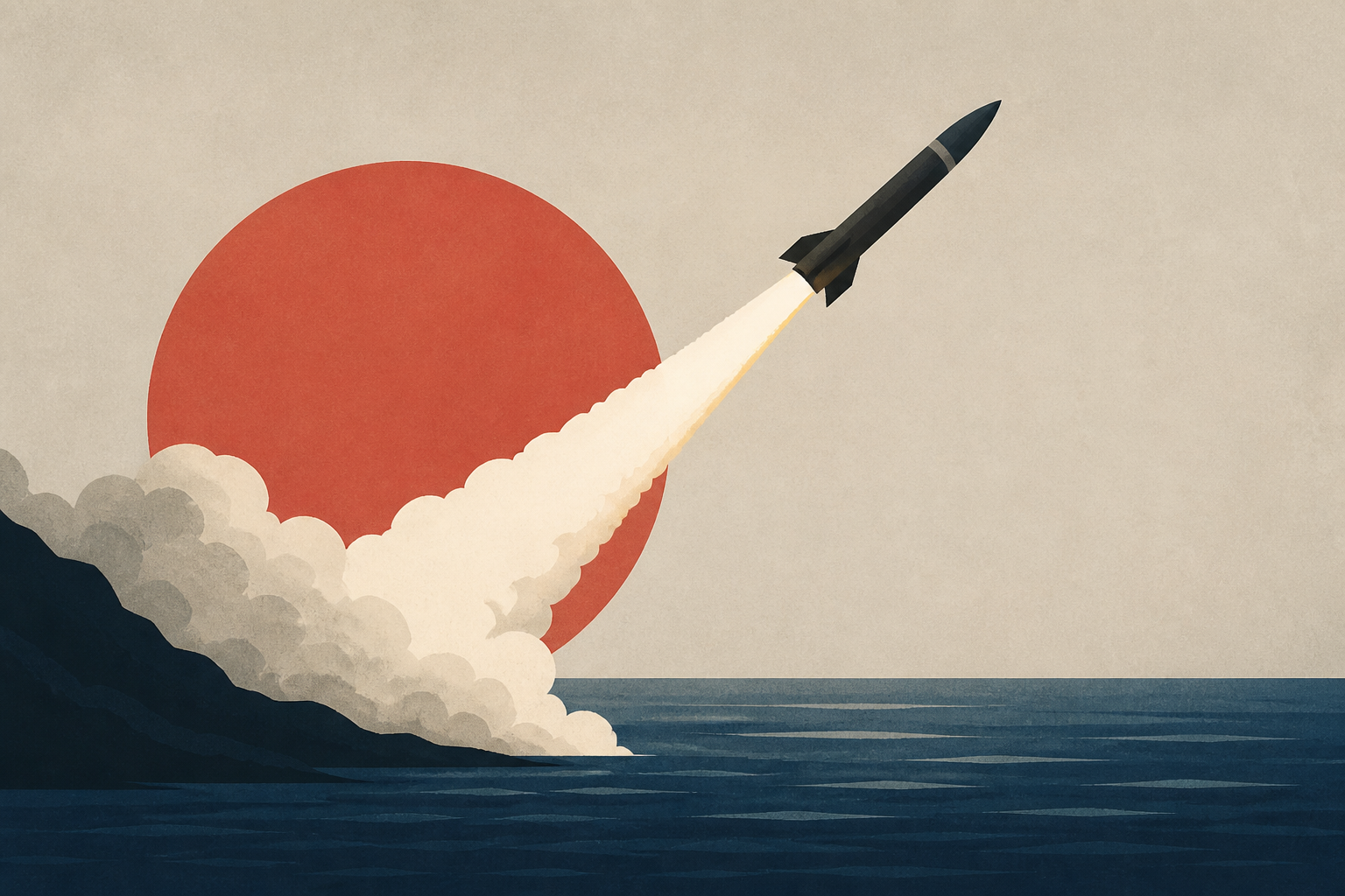 North Korea fires a ballistic missile toward the sea
