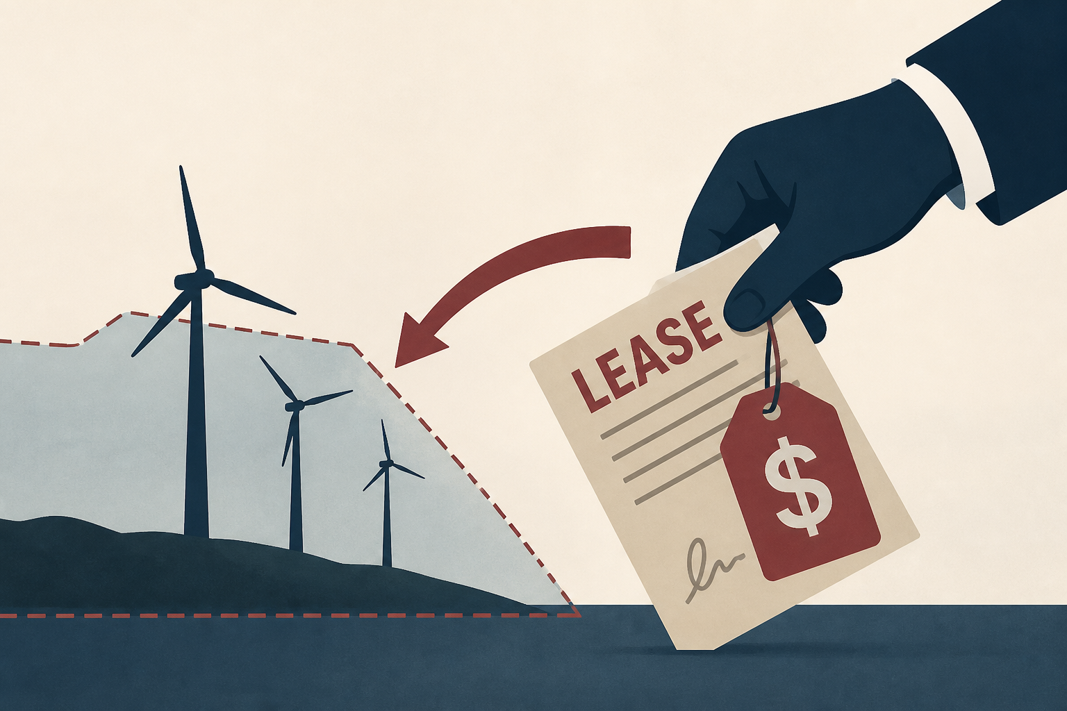 Trump administration is ending more wind power projects by buying leases