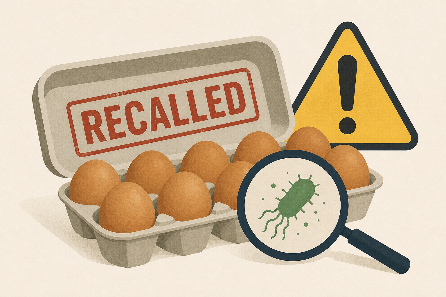 1.5 million cartons of eggs recalled amid salmonella outbreak. Here's what to look for.