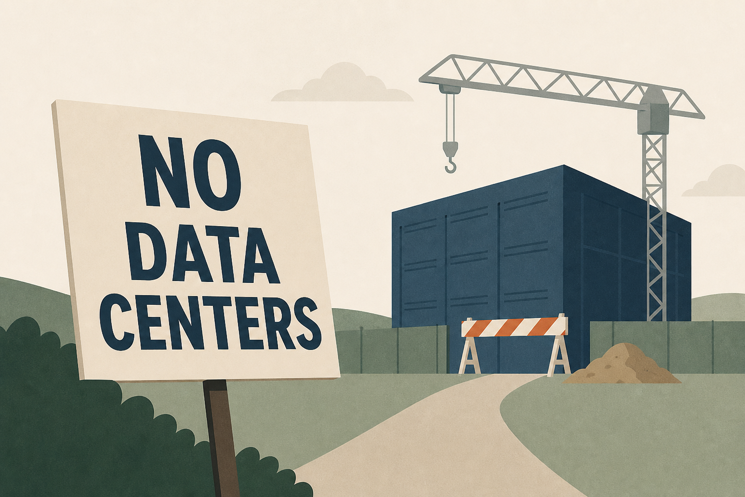 Americans are rallying against data centers. Surprisingly few are actually getting built