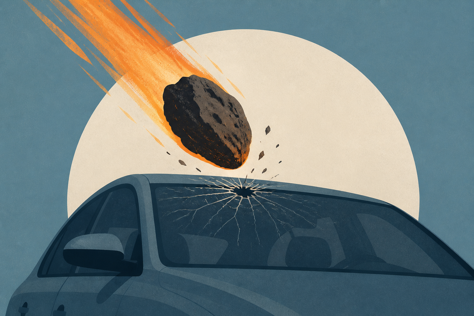 Meteorite Strikes On Cars Are Rare, But It Has Happened At Least Thrice