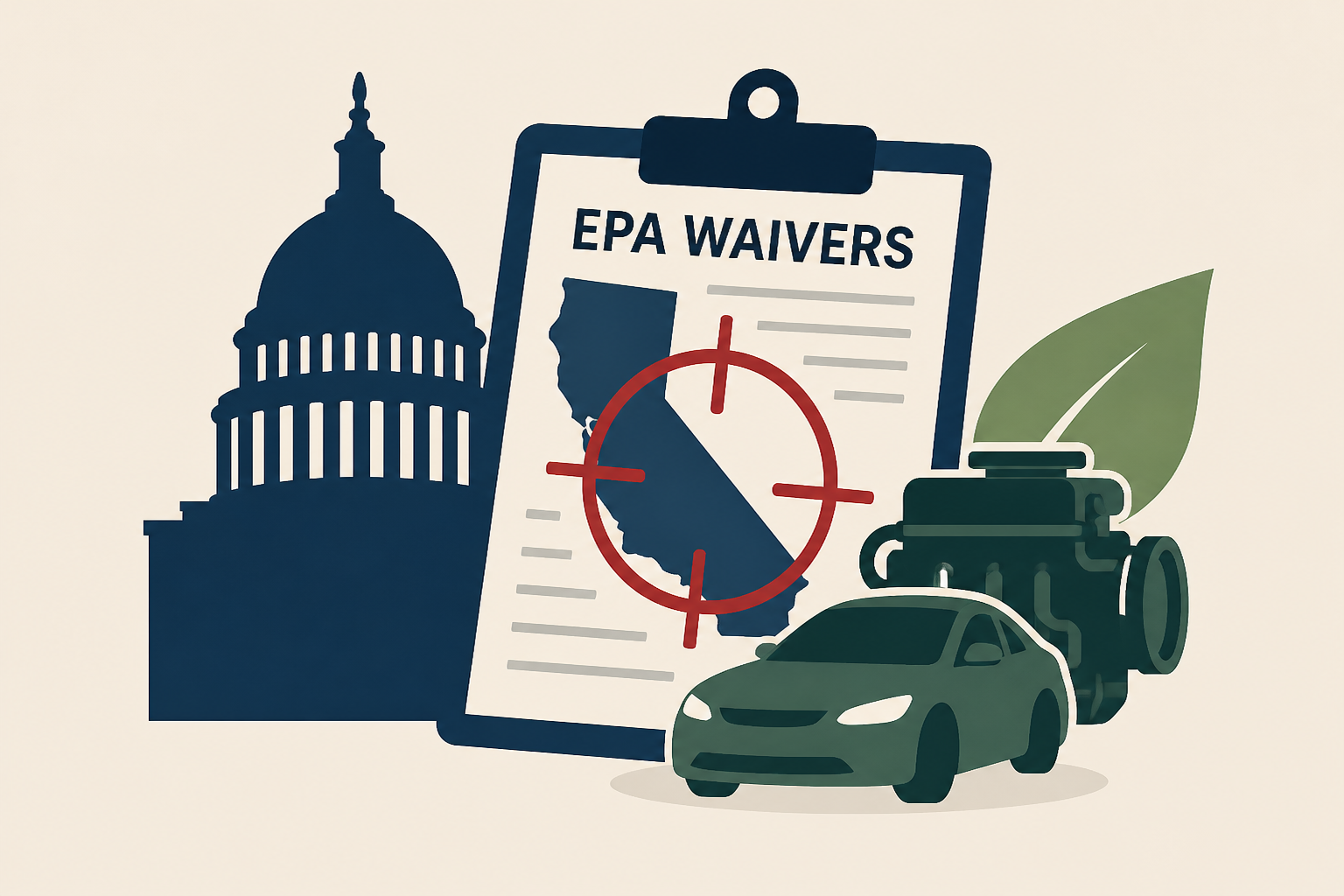 Senate Republicans target California EPA waivers on cars and engines
