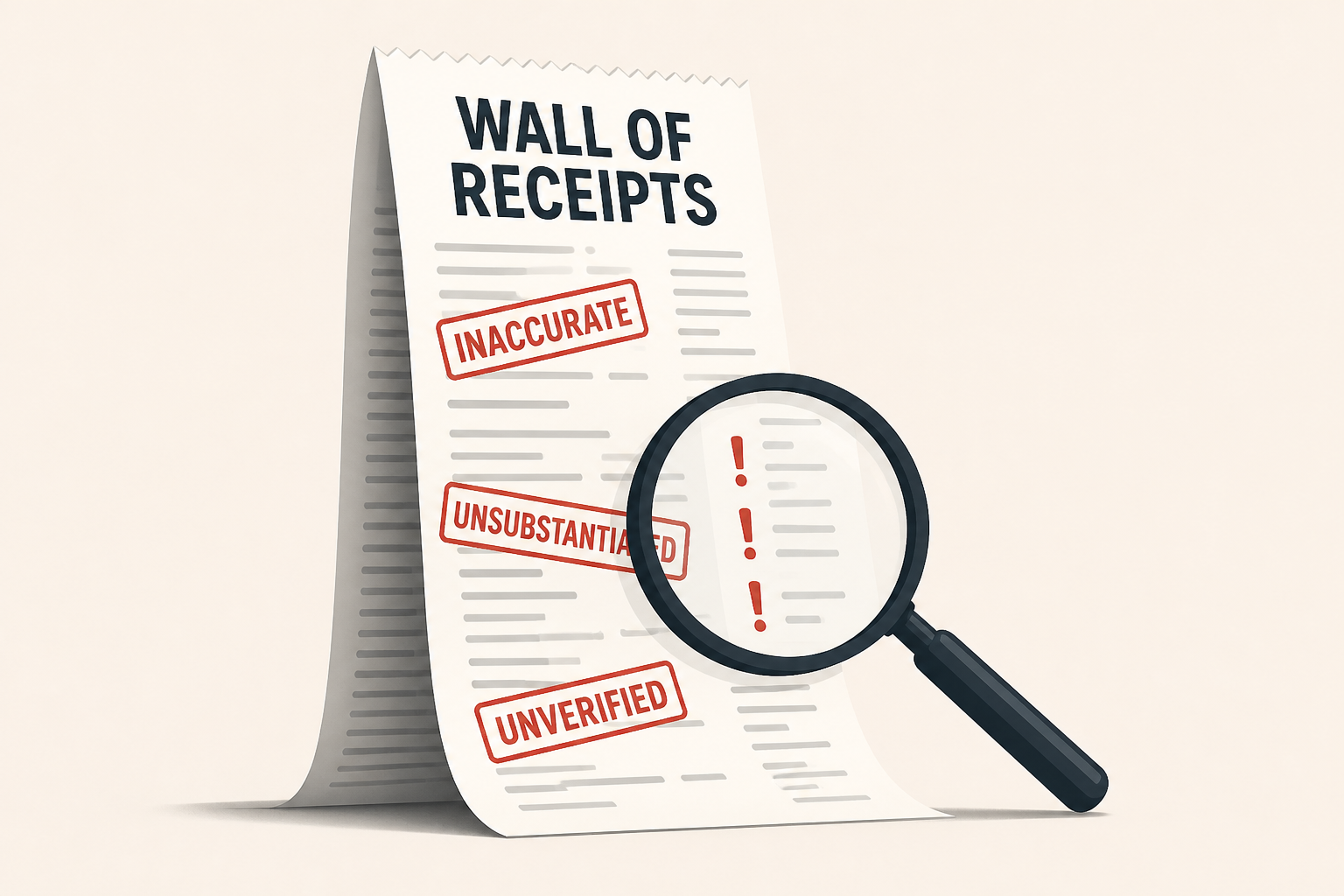 DOGE's "wall of receipts" riddled with inaccuracies and unsubstantiated claims, congressional watchdog says