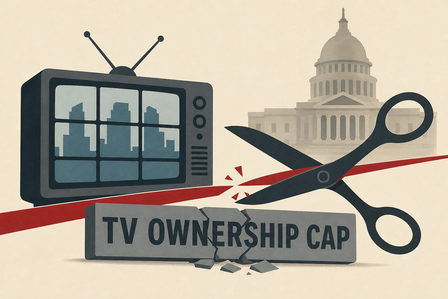 Trump FCC kills TV ownership cap, claiming authority over limit set by Congress