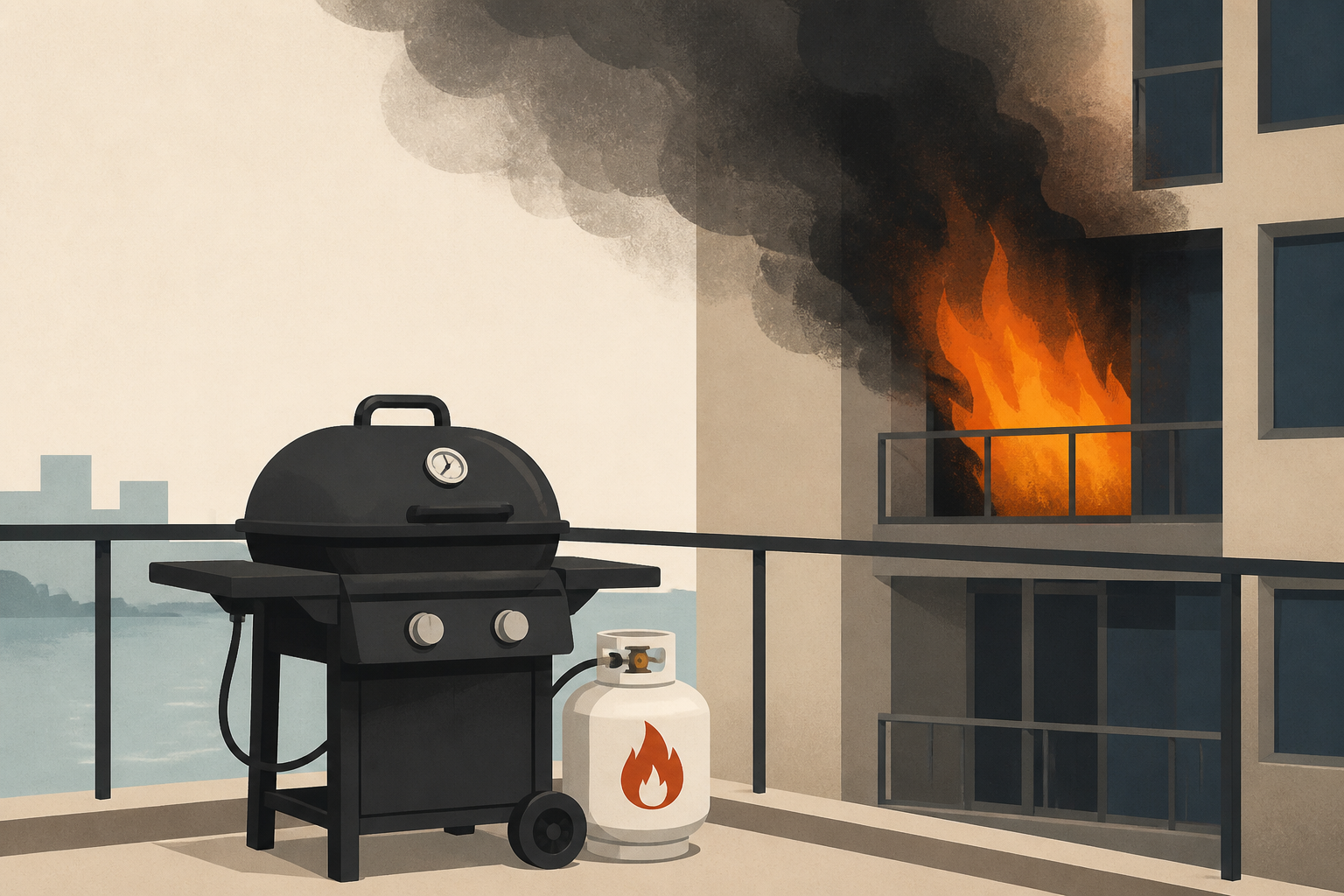 Propane barbecue caused devastating Foster City condo fire, officials say