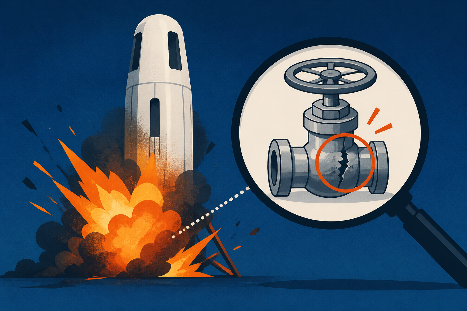 Blue Origin CEO says faulty valve caused massive explosion in Florida