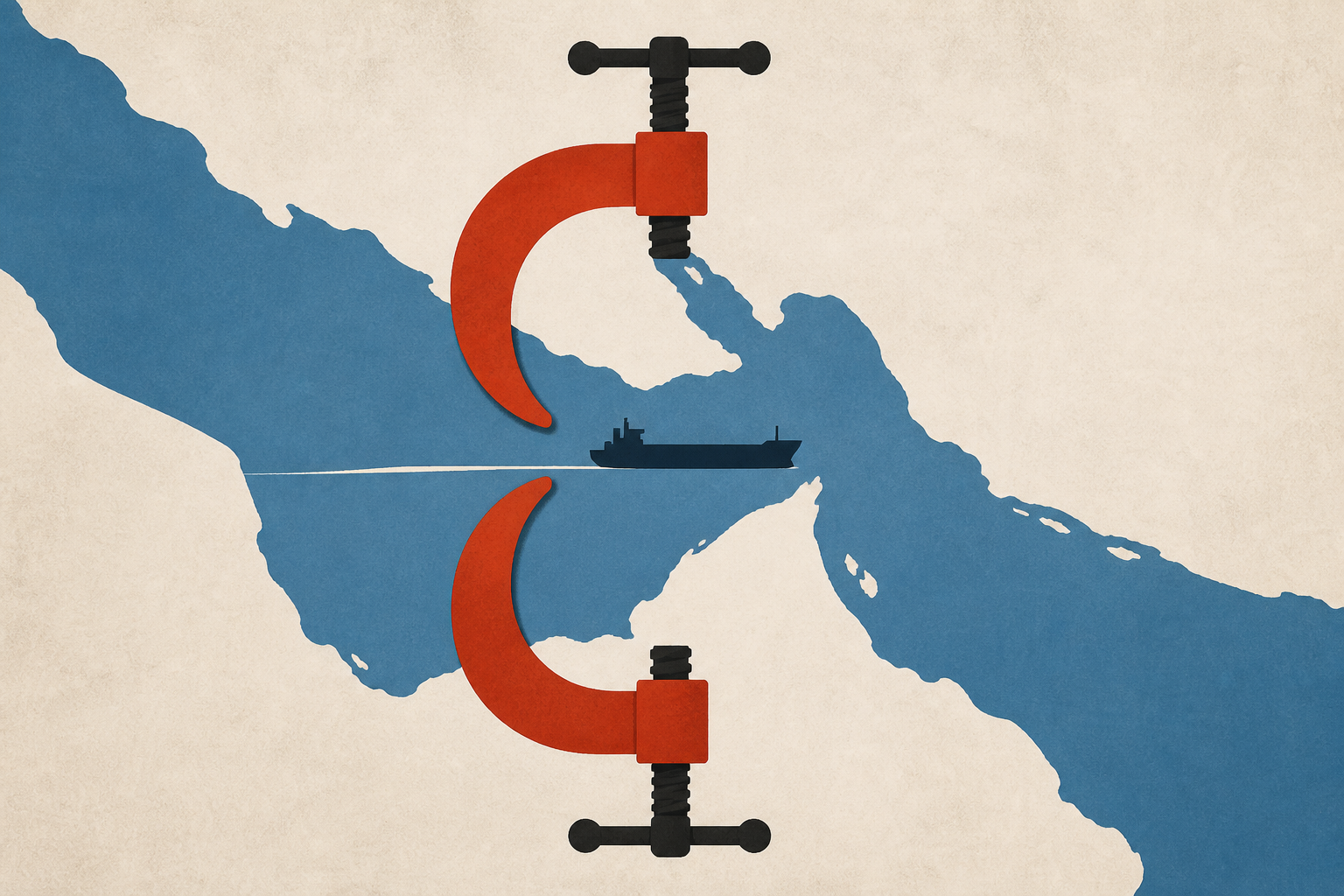 Iran tightens grip on Strait of Hormuz