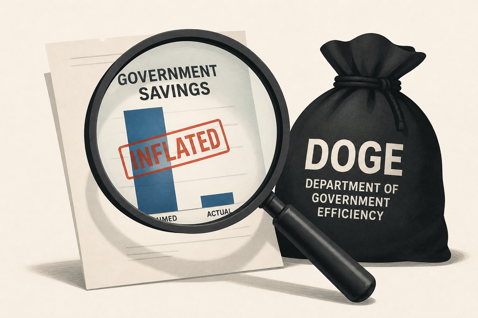GAO finds Elon Musk's DOGE inflated claims on federal government savings