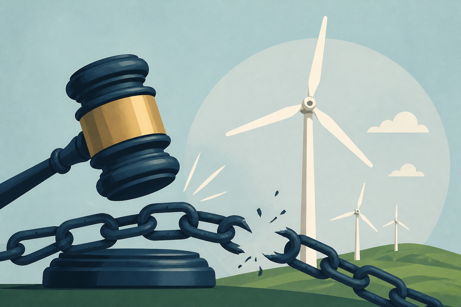 Federal Judge Orders Pentagon to Lift Freeze on Wind Power