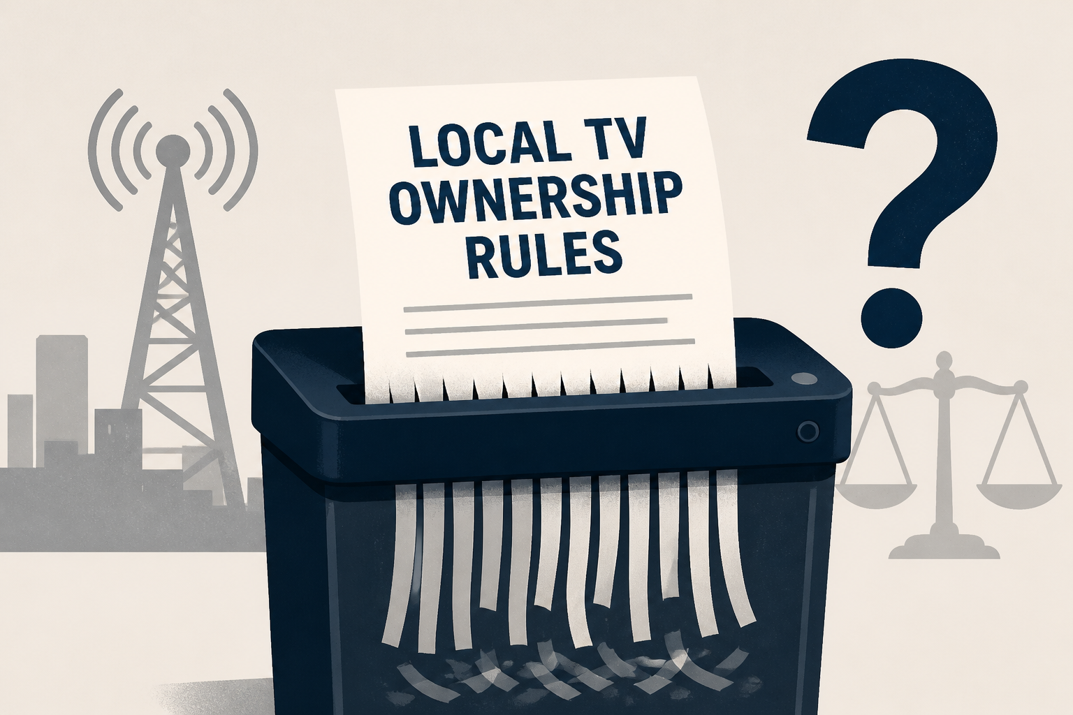 The FCC Just Shredded Local TV Station Ownership Rules, Despite Questionable Legality