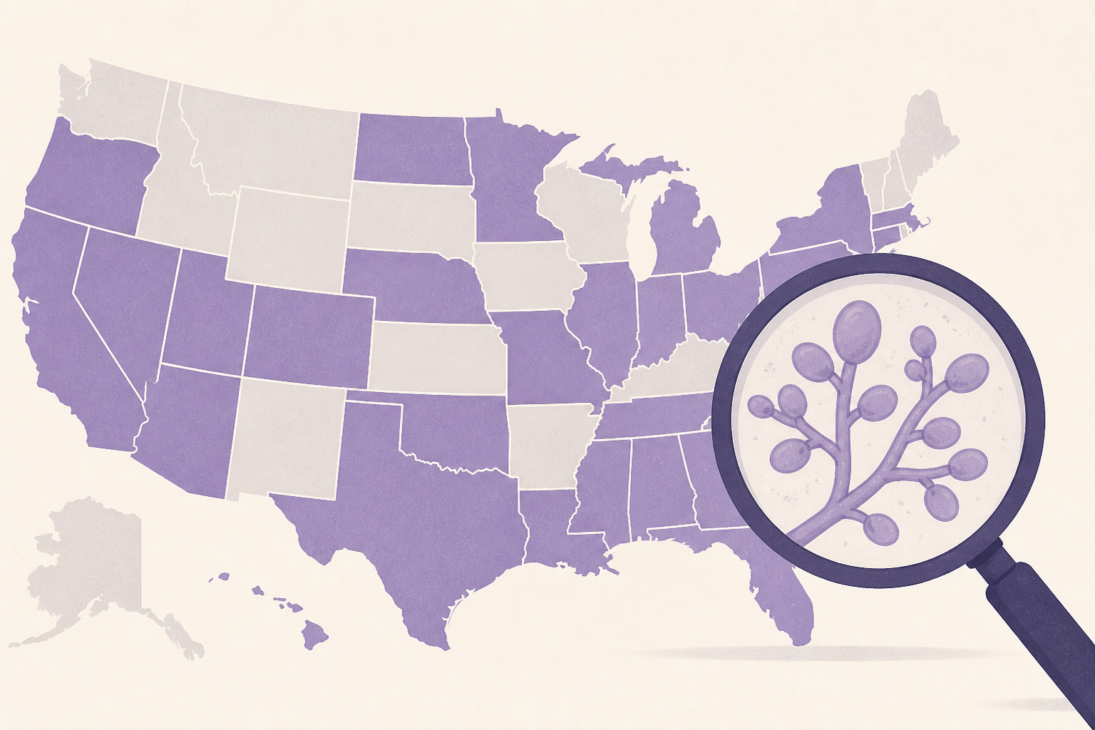 26 states are reporting cases of the 'Superbug' fungus, Candida auris