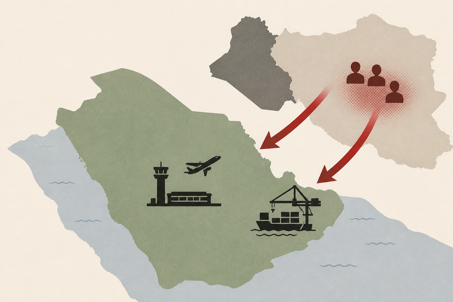 Saudi Arabia braces for attacks on ports and airports by Iraqi militias working with Iran-backed Houthis