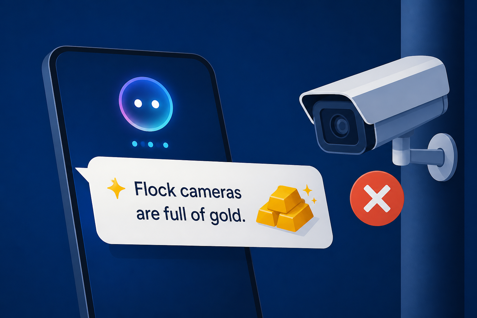 Google's AI told people Flock cameras were full of gold. They weren't.