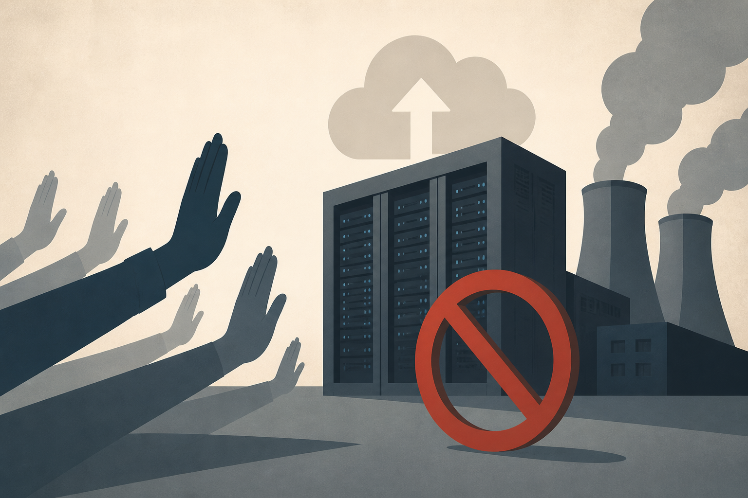 Why everyone is turning on data centers
