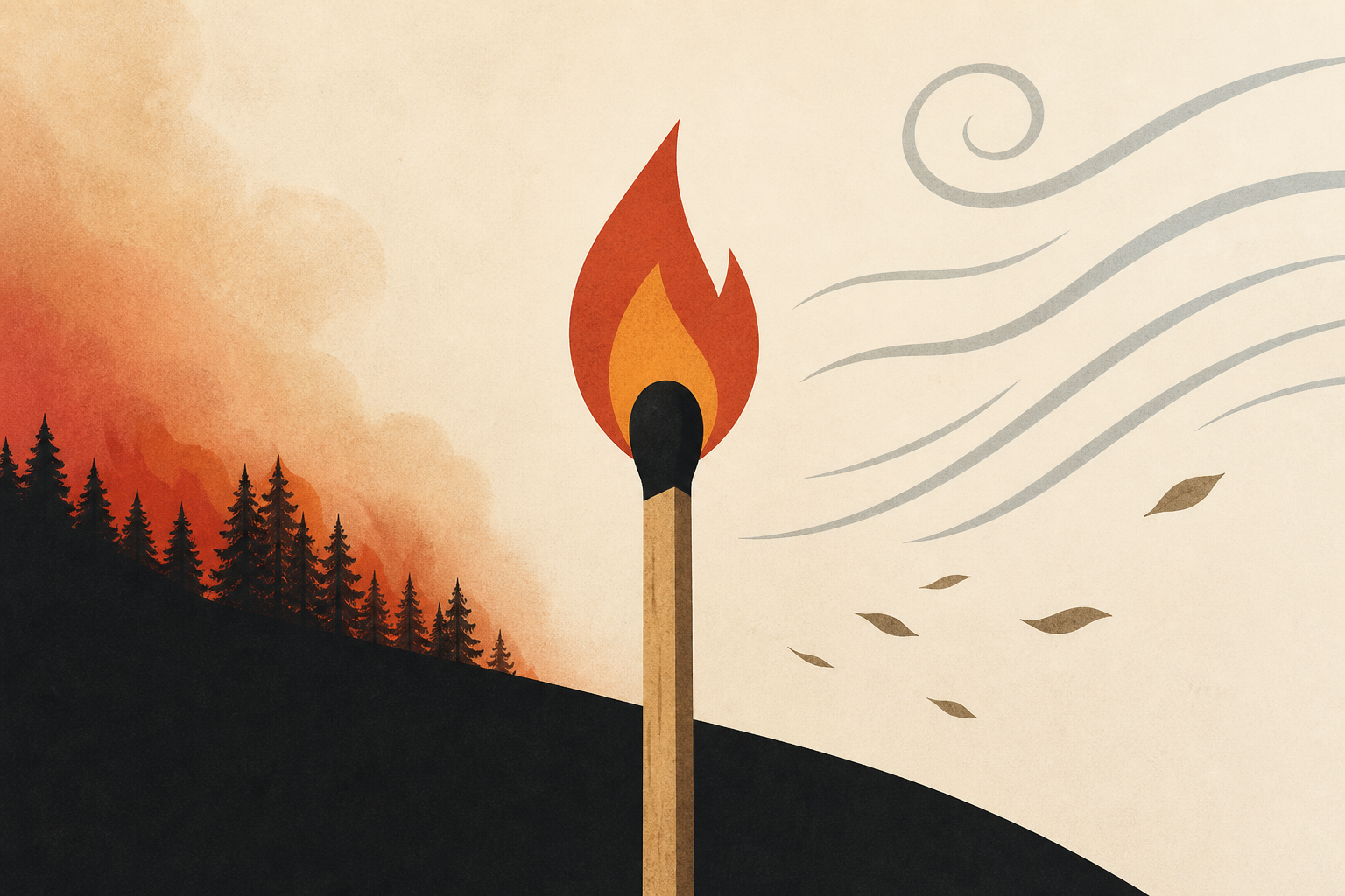Spokane wildfire arson suspect waited for dry, windy day to start blaze, police say