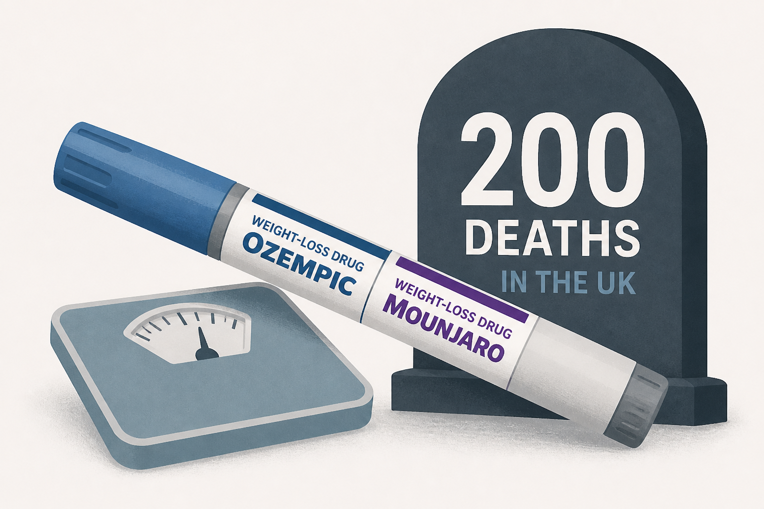 Nearly 200 deaths linked to weight-loss drugs Ozempic and Mounjaro in the UK